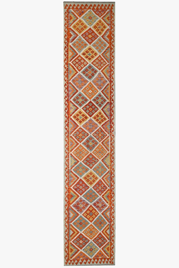 Maimaneh Classic Kilim Runner 394 x 82 cms